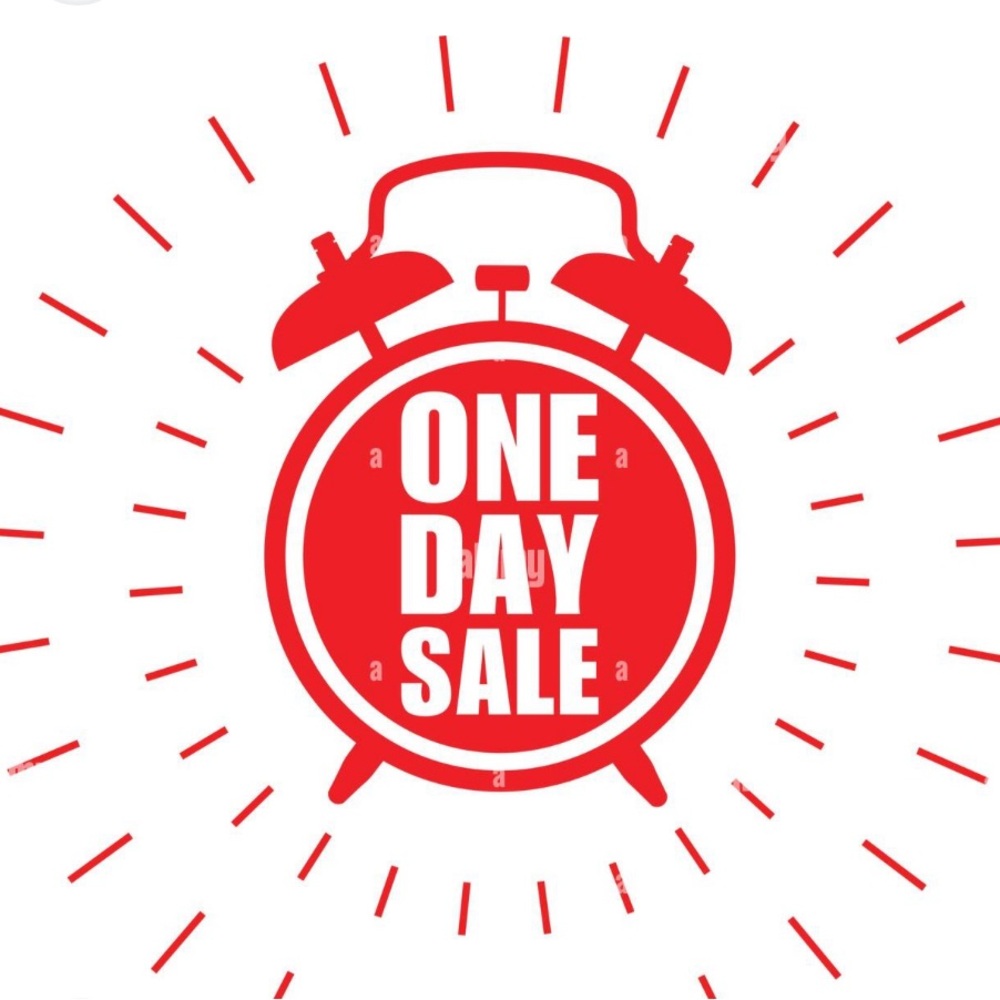 And another one.  Having a one day sale ends tomorrow at 13 noon